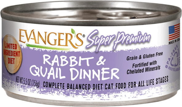 Evangers Super Rabbit And Quail Dinner